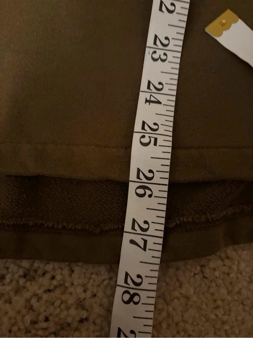 J. Crew Wallace and Barnes double Pocket Pullover Sweatshirt Brown size Medium